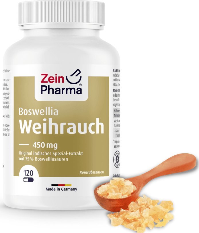 Zein Pharma Zein Pharma Boswelia KADZIDŁOWIEC 450mg - 120 kapsułek