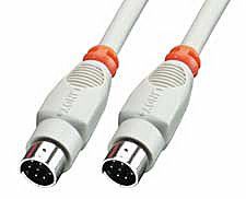 Lindy 8-pin - 8-pin, 2m, Szary (31532)