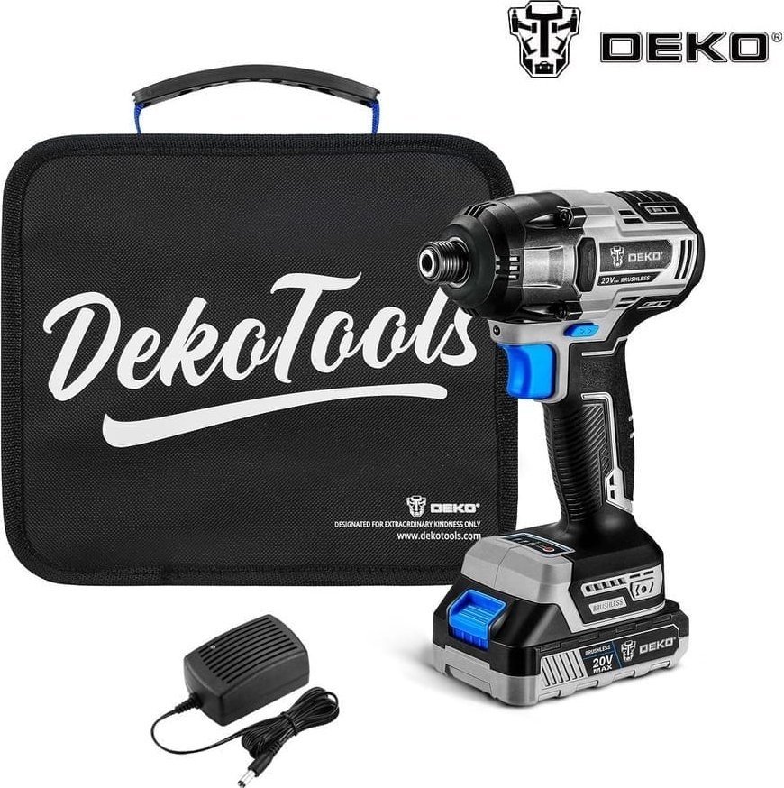 Klucz udarowy Deko DKID20BL01-B 20 V 1/2"