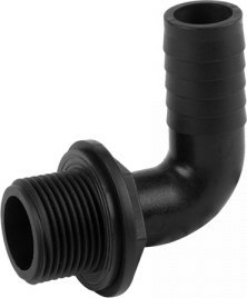 Bradas PRZYŁĄCZE KĄTOWE DO POMP GZ 1" NA WĄŻ 1"