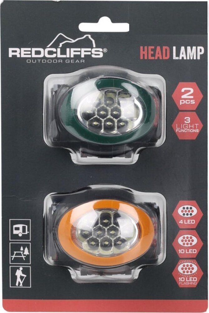 Latarka czołowa Redcliffs LATARKA CZOŁOWA TURYSTYCZNA REDCLIFFS 2SZT