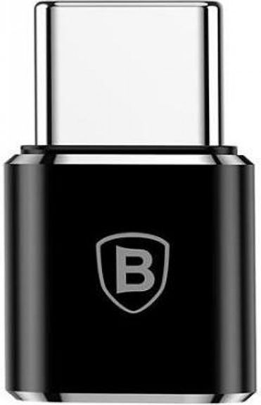 Adapter USB Baseus USB-C - microUSB Czarny (28296-uniw)