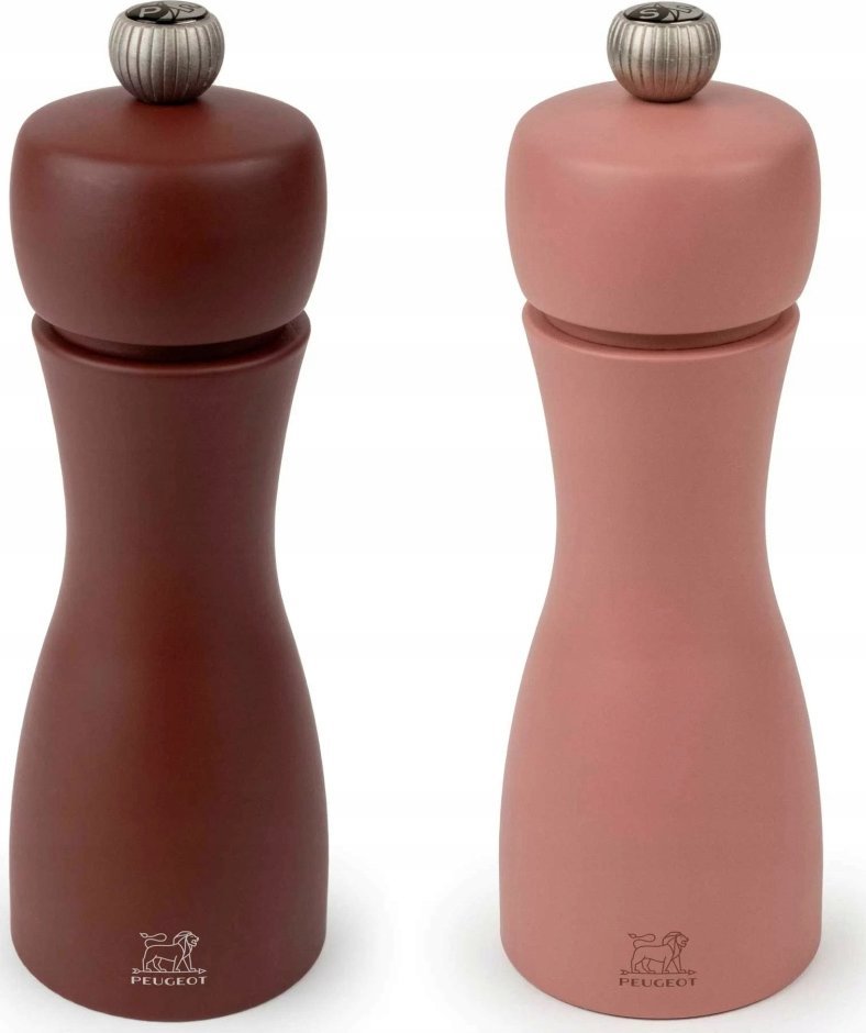 Młynek do przypraw Peugeot Peugeot Tahiti pepper/salt mill set 2 pieces 15 cm brown