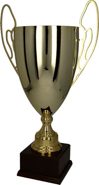 Victoria Sport Puchar metalowy złoty