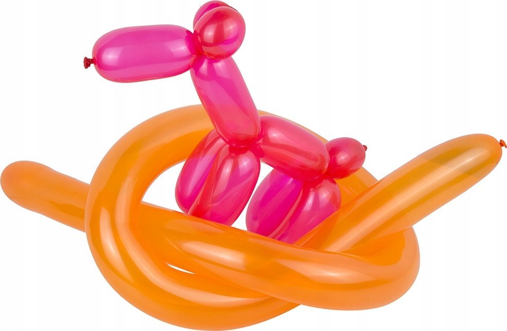 Balony Do Modelowania Długie Rurki 100szt Pompka