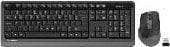 Klawiatura + mysz A4Tech Zestaw klawiatura + mysz A4TECH FStyler 2.4G FG1035 RF NANO Grey