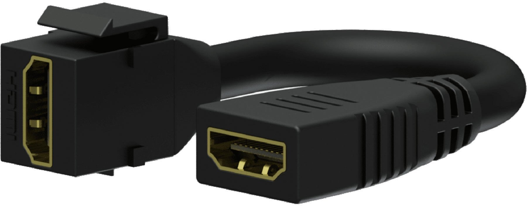 Adapter AV Procab HDMI - HDMI czarny (VCK450/B)
