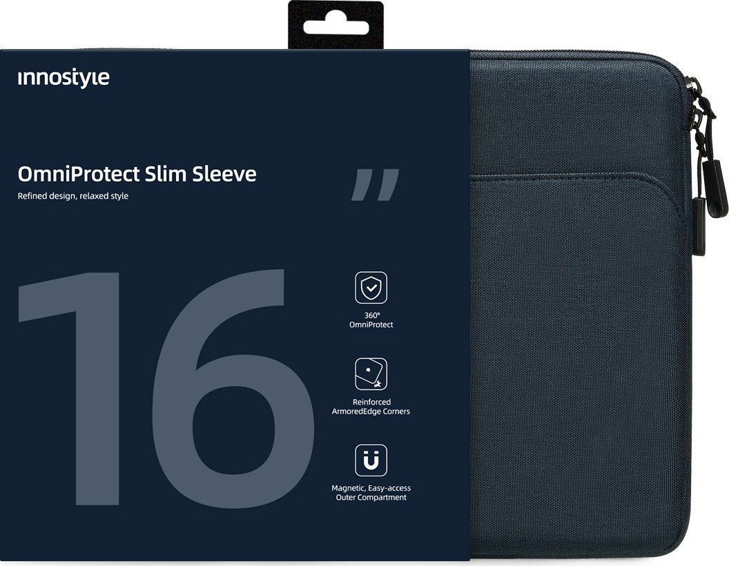 Etui Innostyle TORBA NA LAPTOPA 16" ETUI OMNIPROTECT SLIM NIEBIESKA