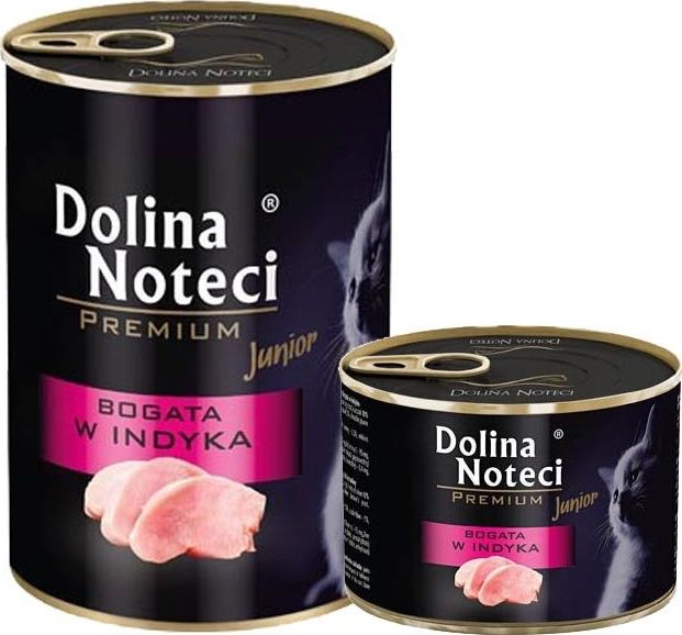 Dolina Noteci Premium Kot Junior Bogata w indyka puszka 185g