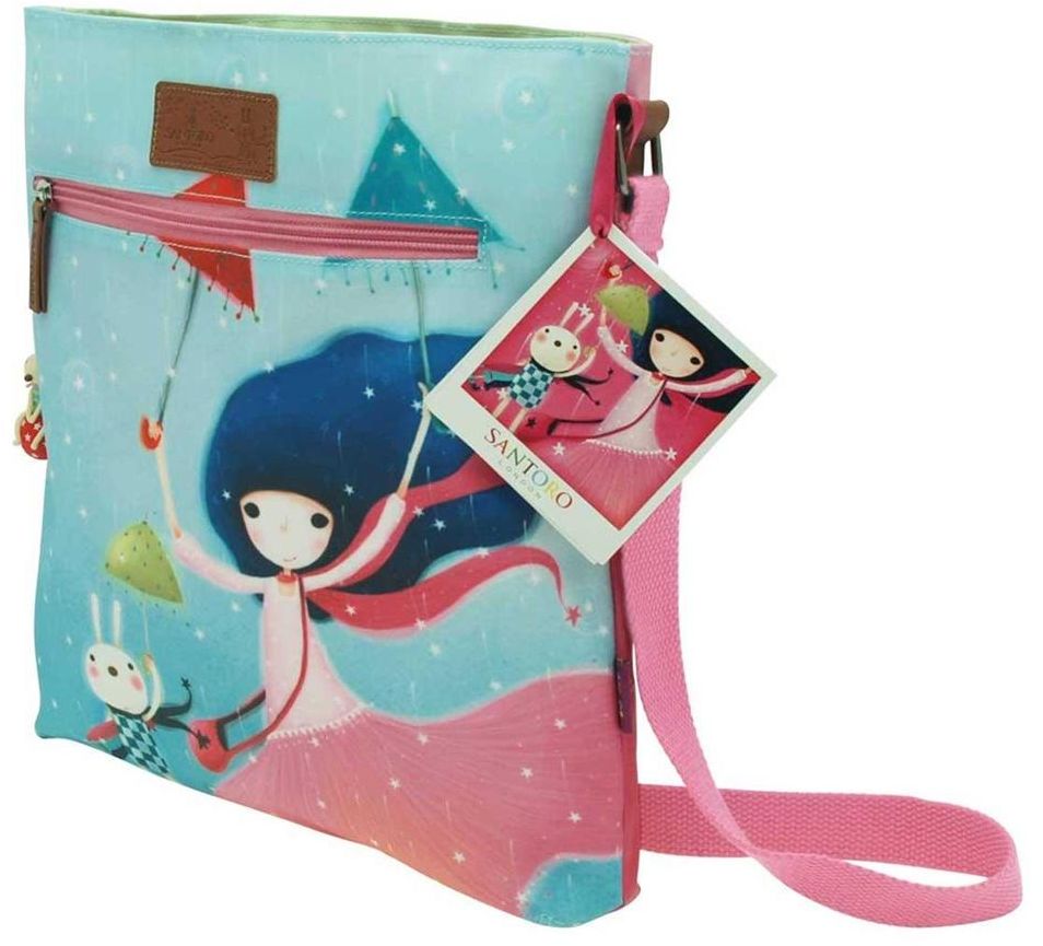 Santoro Torba na skos z nadrukiem - Under My Umbrella (252537)