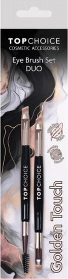 Top Choice Golden Touch Komplet pędzli do brwi