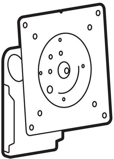 Ergotron Przegub LX Pro Dual Direct Biały (98-738-629)