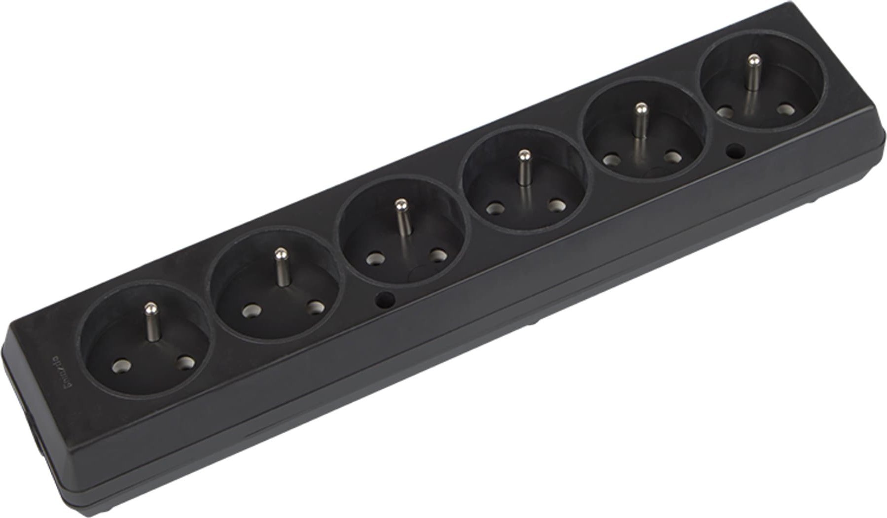 Blow 9393# Gniazdo gn-670 6gn z uziem.czarne