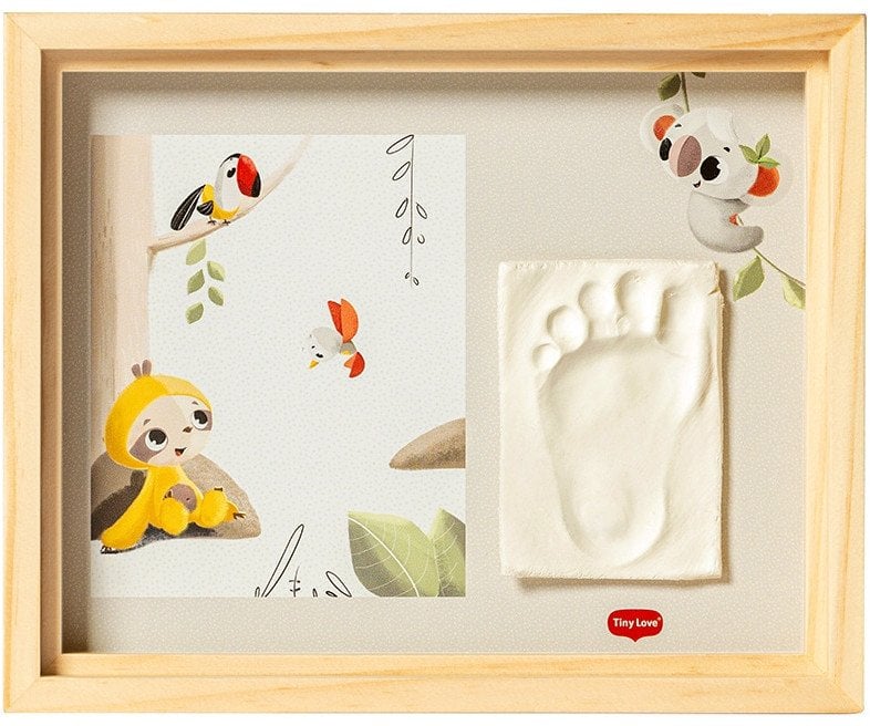 Tiny Love Simple frame wooden baby footprint or handprint kit 3333166071