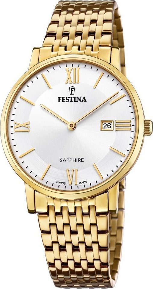 Zegarek Festina Zegarek Męski Festina 20020/1 SWISS MADE