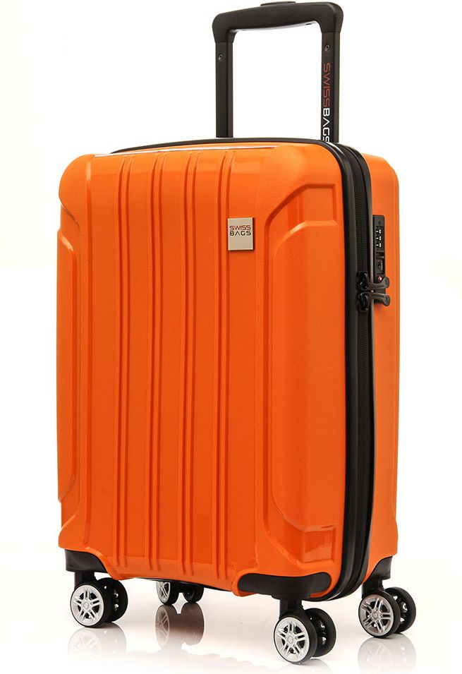 SwissBags Walizka średnia Tourist 65cm pomarańczowa