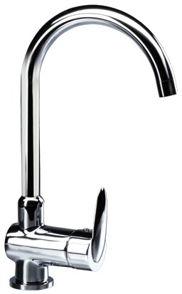 Bateria kuchenna Valvex Delta stojąca chrom (2450060)