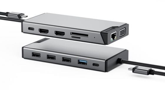 ALOGIC USB-C 12-IN-1 TRIPLE