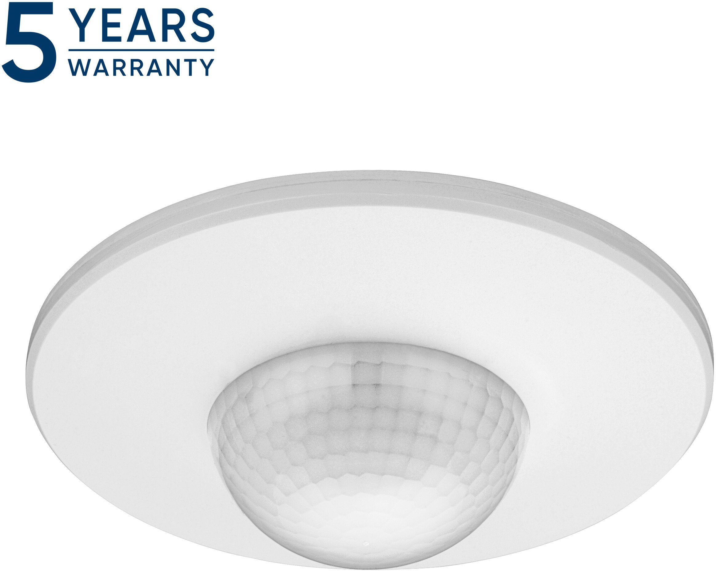 Czujnik ruchu i obecności 360, IP20, 2000W, 3 sensory, regulacja zasięgu Ø3m-20m, biały,OR-CR-295/W