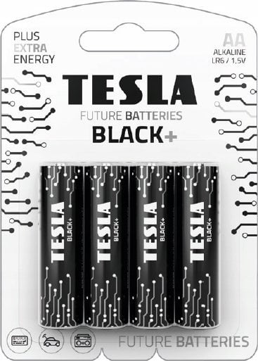 Tesla TESLA bateria alkaliczna R6 (AA) BLACK+ [4x120] 4 szt