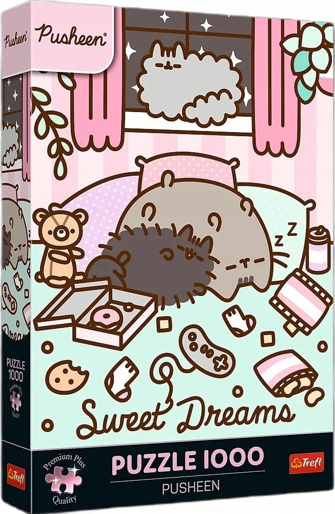 Trefl Puzzle Premium Plus Quality Pusheen 1000 elementów (12080)