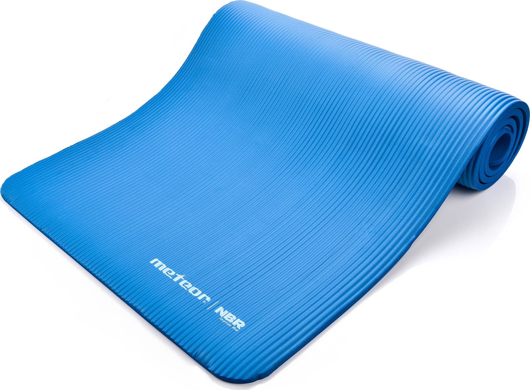 Meteor Mata treningowa 30256 183 cm x 61 cm x 1 cm niebieska