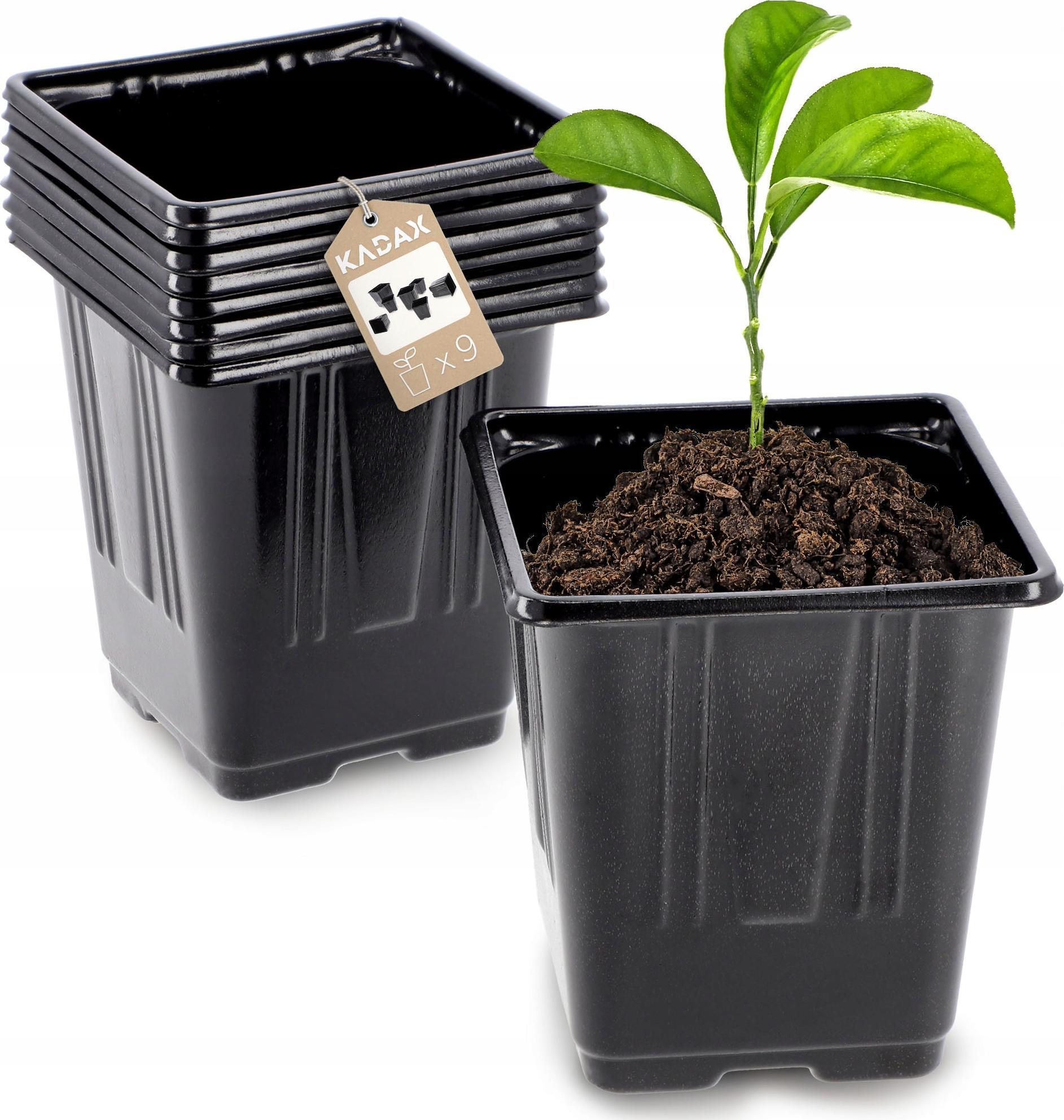 Kadax DONICZKI PRODUKCYJNE DO ROZSAD SADZONEK 10cm 9szt.