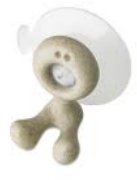 Uchwyt na szczoteczki TOMMY, mocowany na przyssawkę, KOZIOL