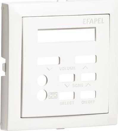 Efapel EFAPEL BASE ELEMENT CENTRALNY DO STEROWNIKA DŹWIĘKU BIAŁY 90715 TBR