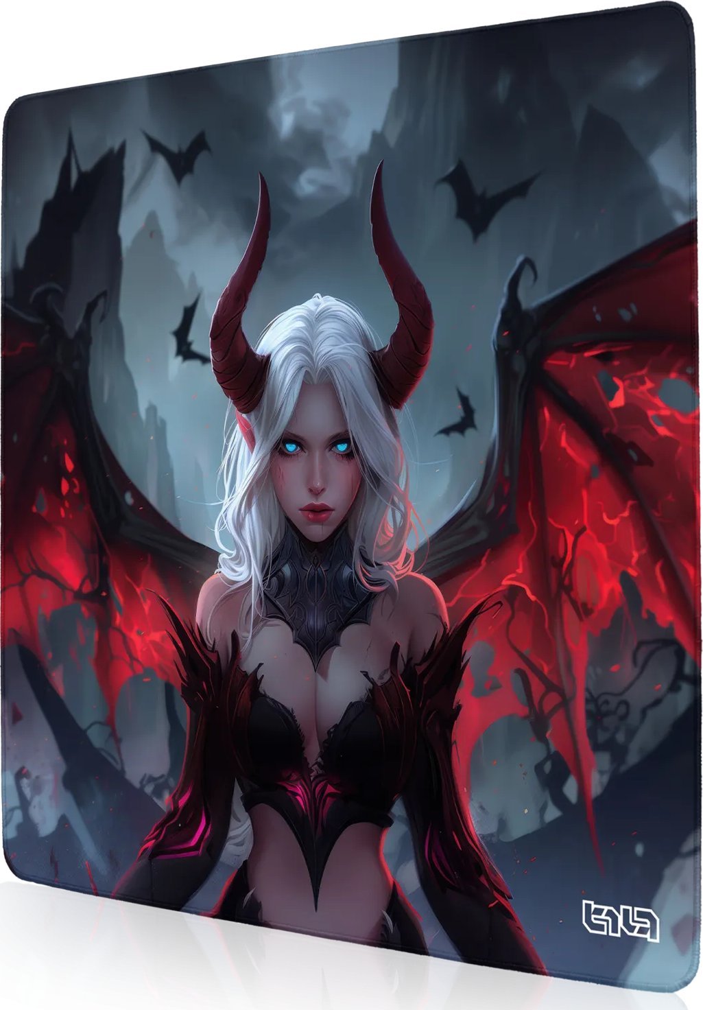 Podkładka Tilt PODKŁADKA POD KLAWIATURĘ Nyx The Succubus 50x50 Antypoślizgowa XL