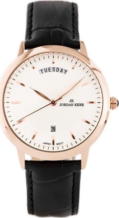 Zegarek ZEGAREK MĘSKI JORDAN KERR - 3978G (zj094c)