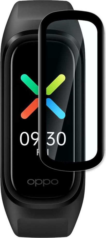 Braders Szkło Ochronne Hybrydowe z Ramką do Oppo Band