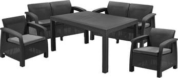 Hama Zestaw mebli ogrodowych Bahamas FIESTA graphit [0|0]
