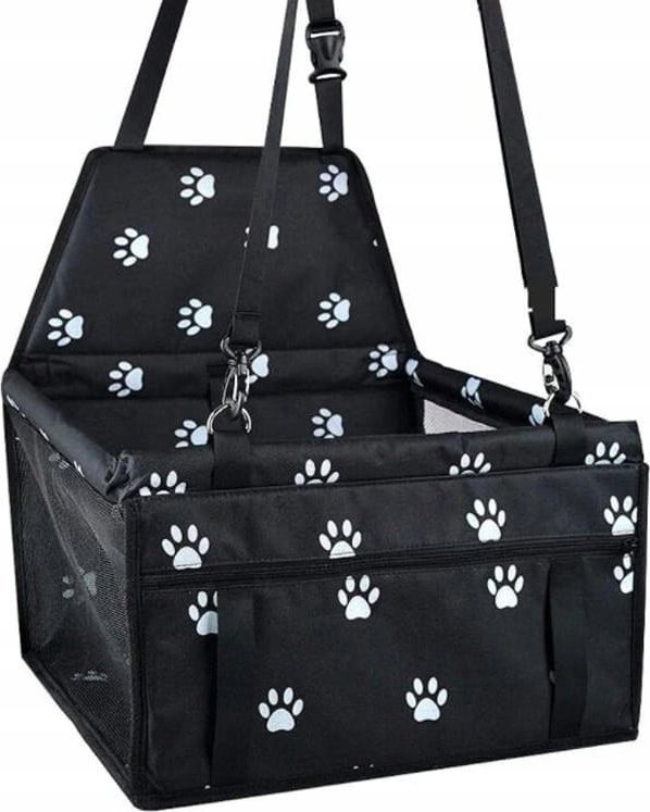 Leobert Transporter samochodowy dla psa - czarny