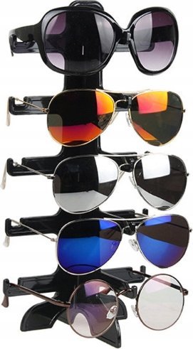 Korbi STOJAK NA OKULARY EKSPOZYTOR NA 5 par WIESZAK