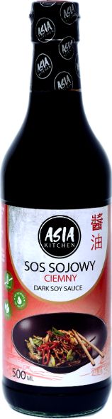 Asia Kitchen Sos sojowy ciemny 500ml - Asia Kitchen
