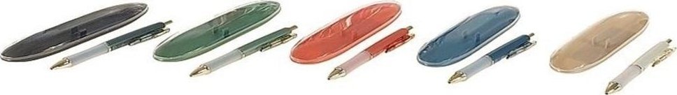 Długopis w etui czerwony