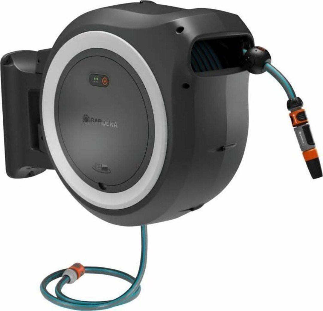 Gardena Bęben na wąż Gardena RollUp 13 mm Plastikowy 61 cm Automatyczny Ściana 35 m