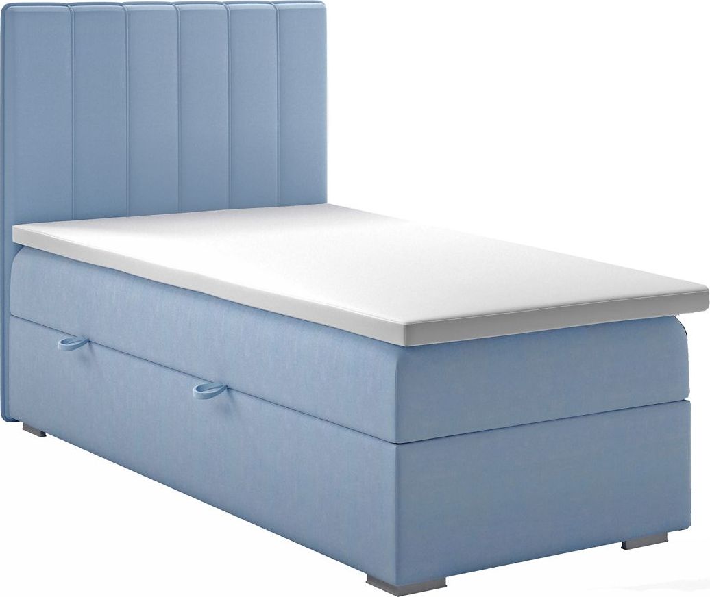 Elior Pojedyncze łóżko boxspring Provence 80x200 - 58 kolorów