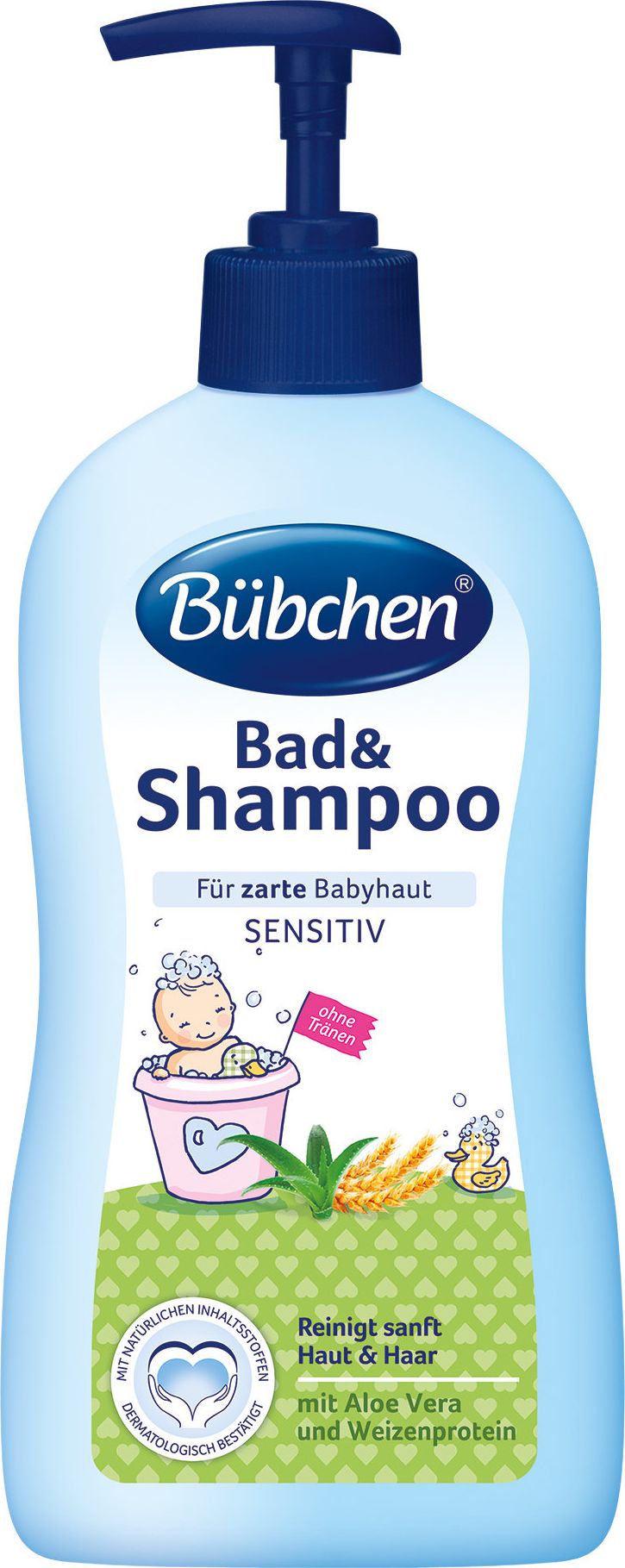 Bubchen Šampūnas ir dušo želė vaikams Bubchen 400 ml