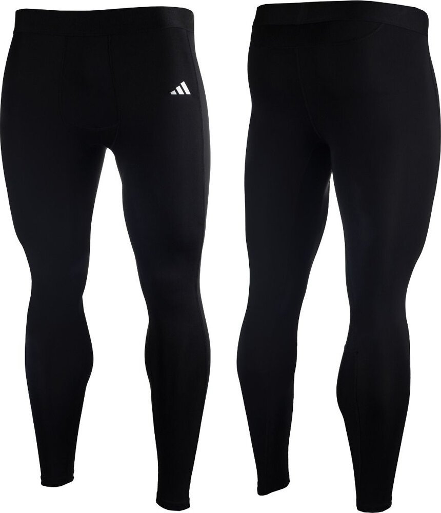 Adidas Legginsy męskie adidas Techfit Long Tight czarne HP0585 2XL