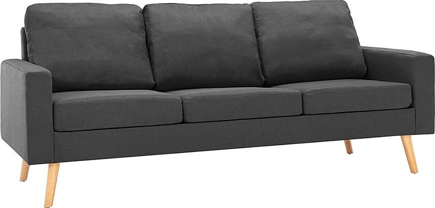Elior 3-osobowa ciemnoszara sofa - Eroa 3Q