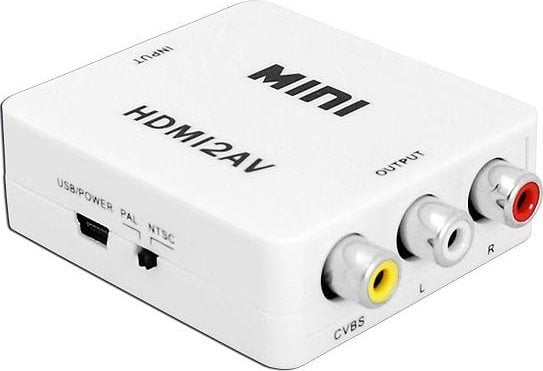 Adapter AV Inne Konwerter sygnału gniazdo HDMI - gniazdo AV - CHINCH CVBS + AUDIO LXHD129