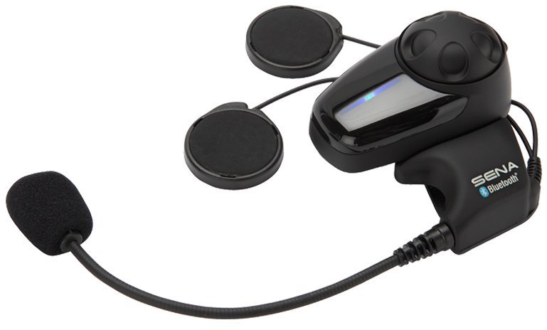 Interkom Motocyklowy Sena SMH10-10 Bluetooth 3.0 900M z mikrofonem na pałąku, zestaw na 1 kask