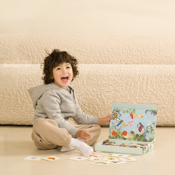 Classic World Układanka Magnetyczna Zwierzęta Tablica Klocki Puzzle Pamięć 66 el.