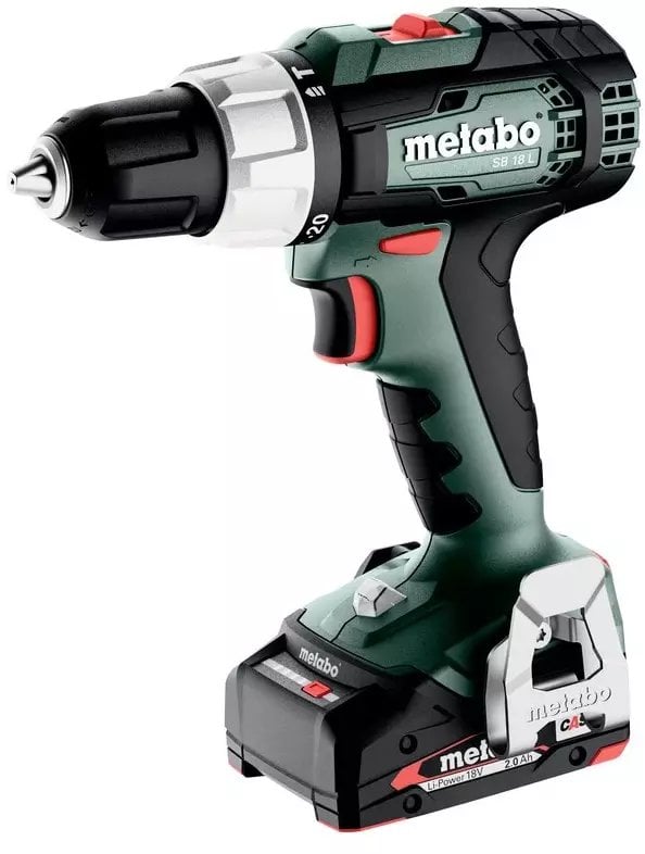 Wiertarko-wkrętarka Metabo SB 18 L 18 V 2 x akumulator 2 Ah (614053500)