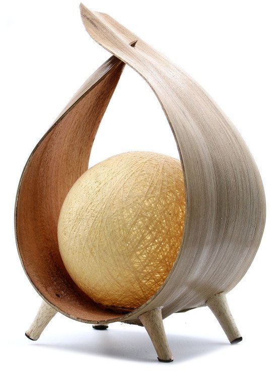 Naturalna lampa kokosowa - Naturalna