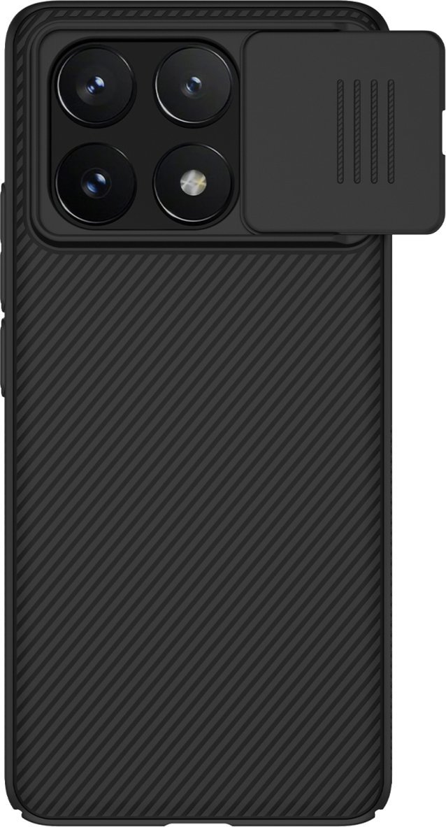 Nillkin NILLKIN CAMSHIELD CASE XIAOMI REDMI NOTE K70E/POCO X6 PRO 5G, BLACK / CZARNY
