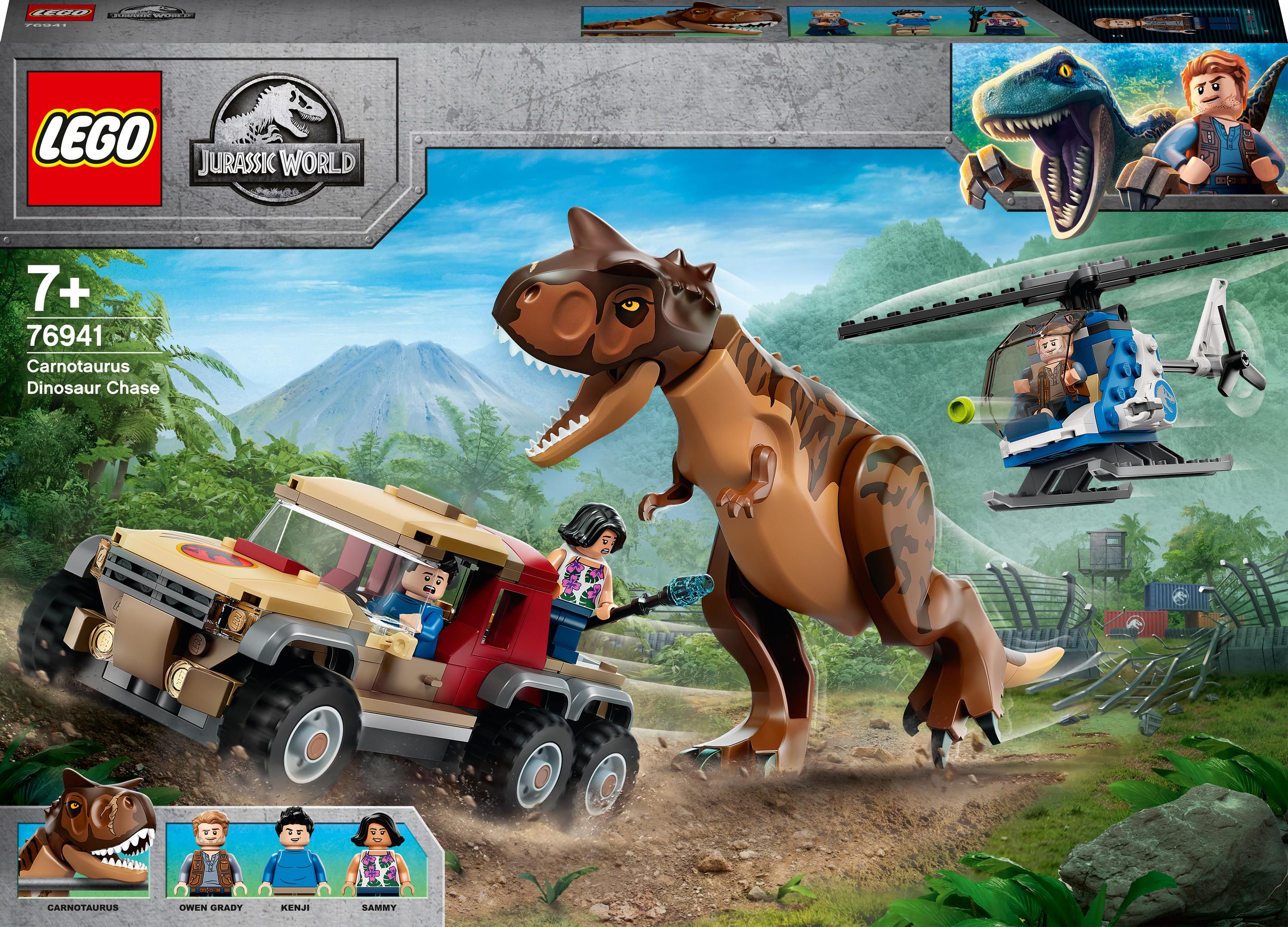 LEGO Jurassic World Pościg za karnotaurem (76941)