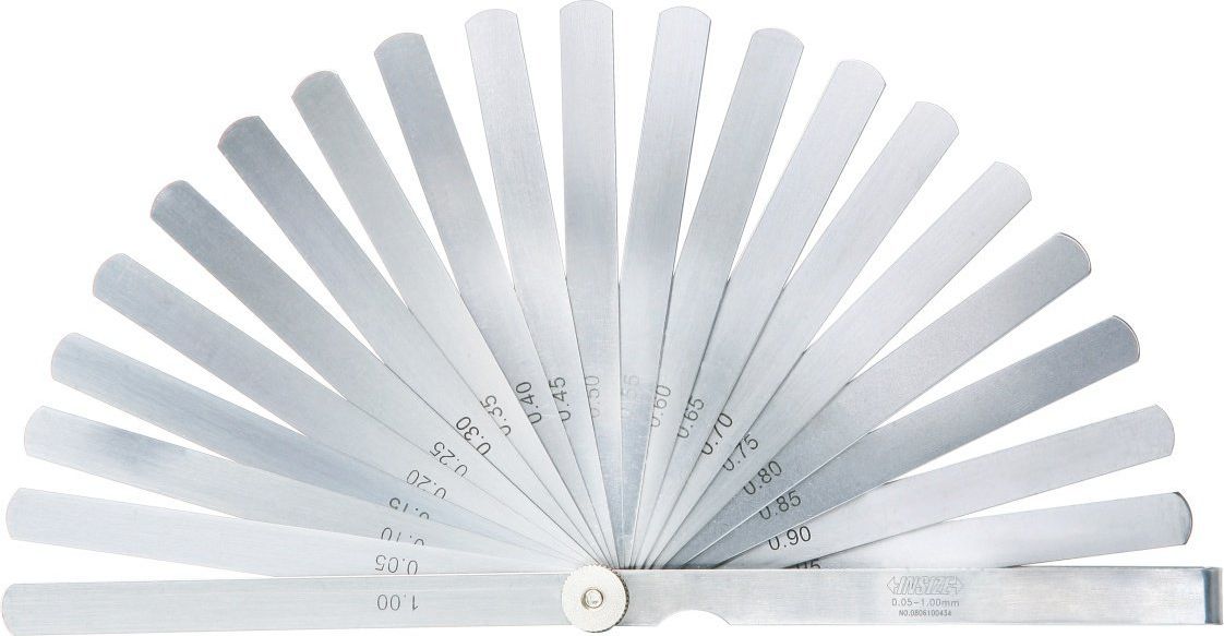 Insize Szczelinomierz MWSb 0.05-1/ 20 listw L=200 (4605-201)